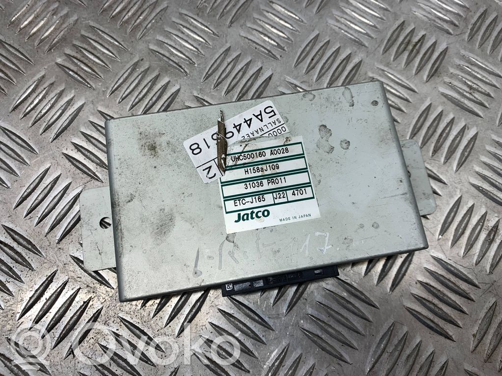 Gearbox control unit/module   UHC500160,31036PR011,H158AJ109