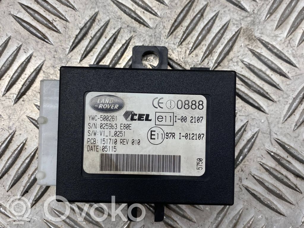 Land Rover Freelander Unité de commande dispositif d'immobilisation 