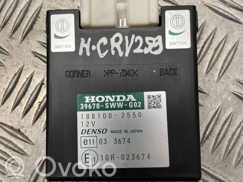Honda CR-V Unidad de control/módulo PDC de aparcamiento 