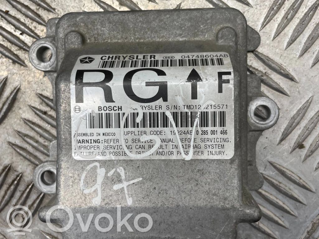 Chrysler Grand Voyager IV Airbag control unit/module 