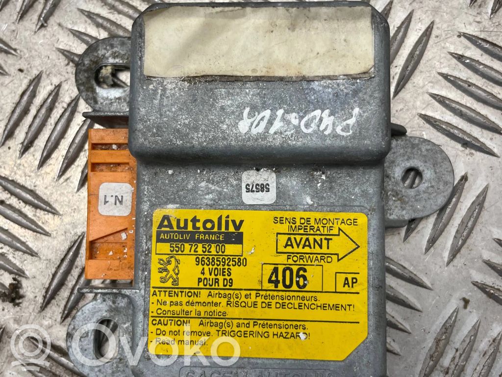 Peugeot 406 Airbag control unit/module 