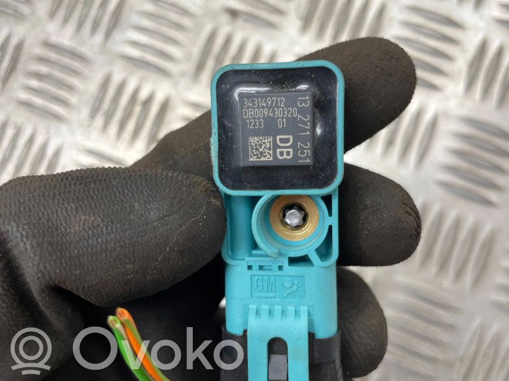 Opel Corsa D Airbag deployment crash/impact sensor 