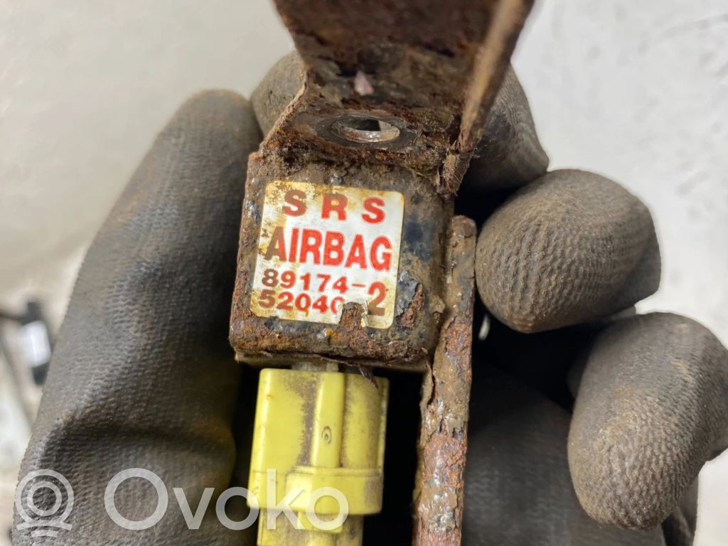 Toyota Yaris Sensor impacto/accidente para activar Airbag 