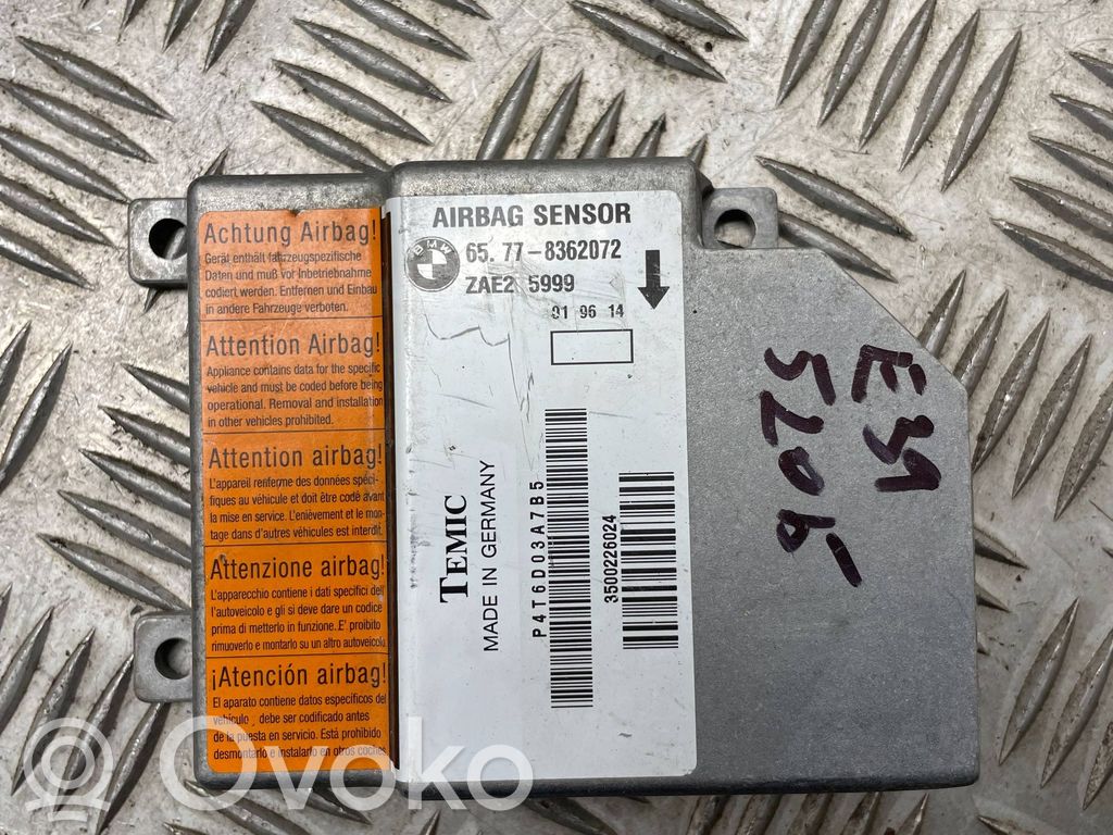 BMW 5 E39 Airbag control unit/module 