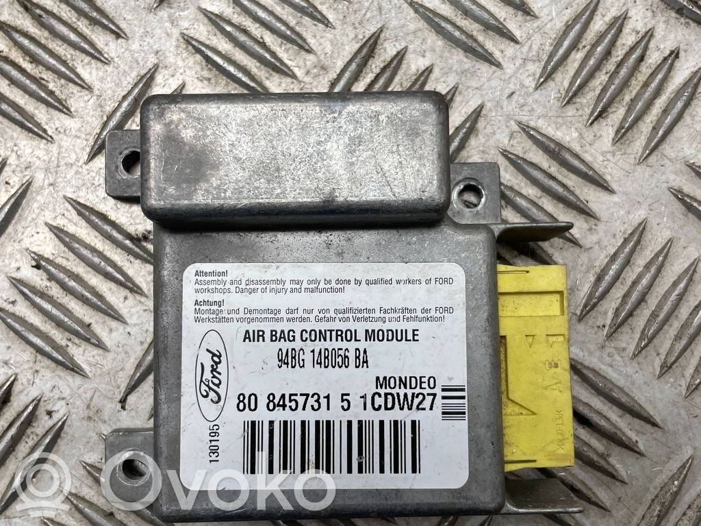 Ford Mondeo Mk III Airbag control unit/module 