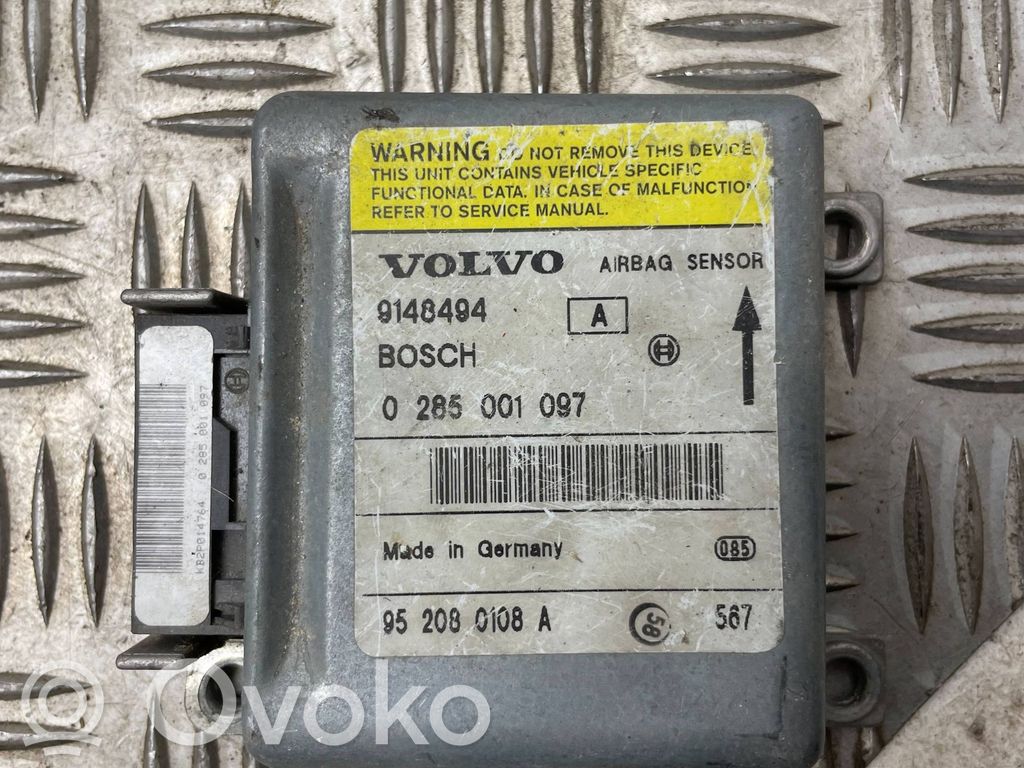 Volvo 850 Airbag control unit/module 