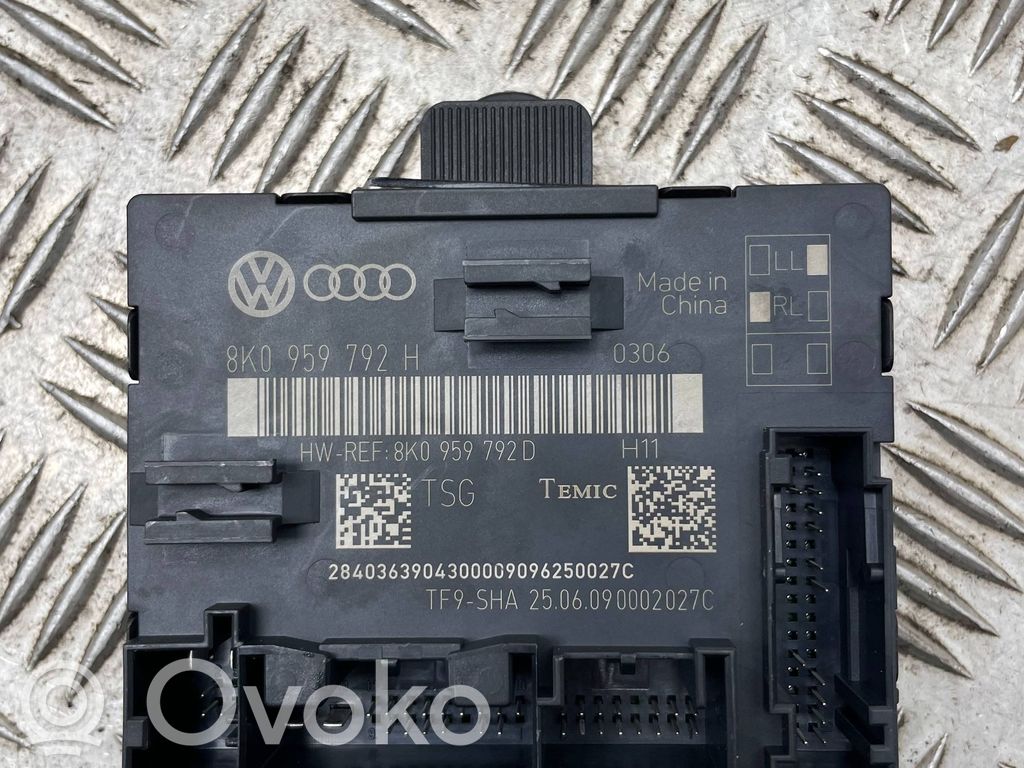 Audi A5 8T 8F Unité de commande module de porte 