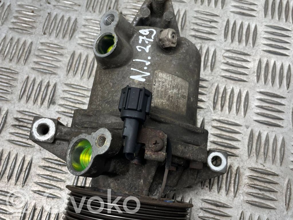 Nissan Juke I F15 Kompresor / Sprężarka klimatyzacji A/C 