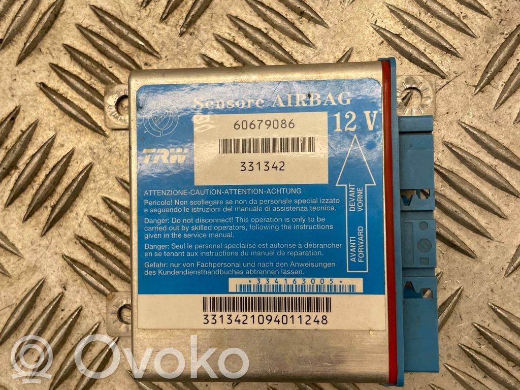 Alfa Romeo 166 Unitate/modul de comandă airbaguri 