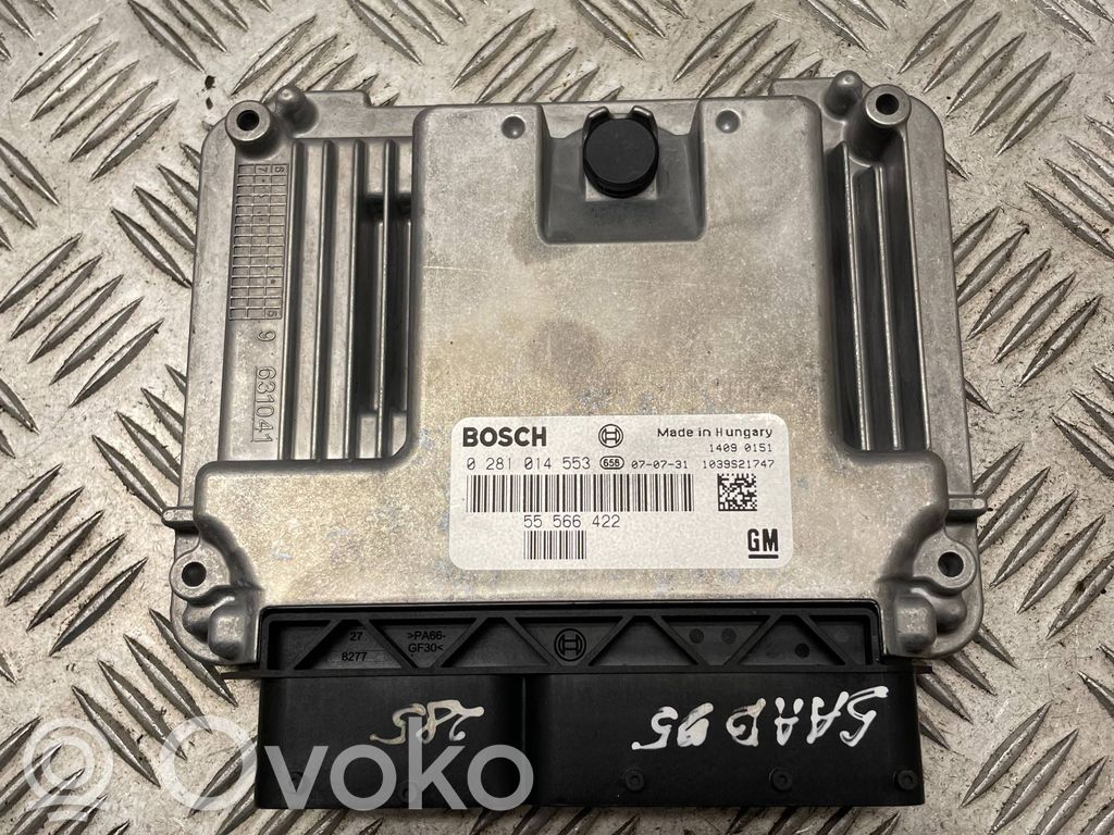 Saab 9-5 Variklio valdymo blokas 