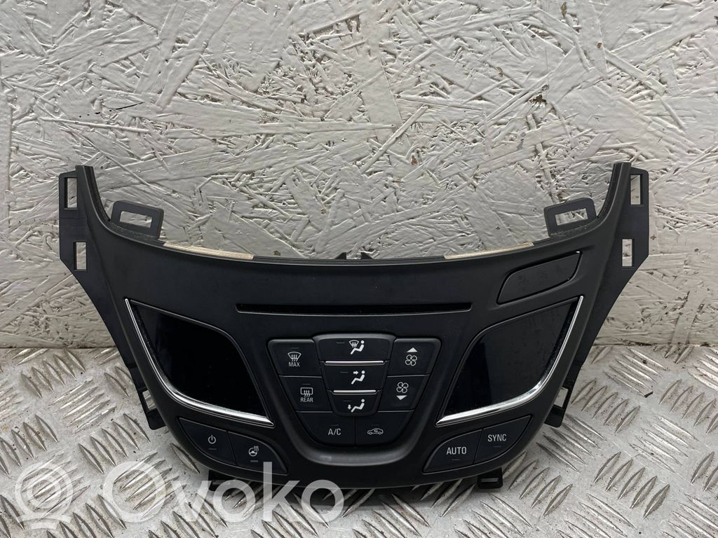 Opel Insignia A Unité de contrôle climatique 