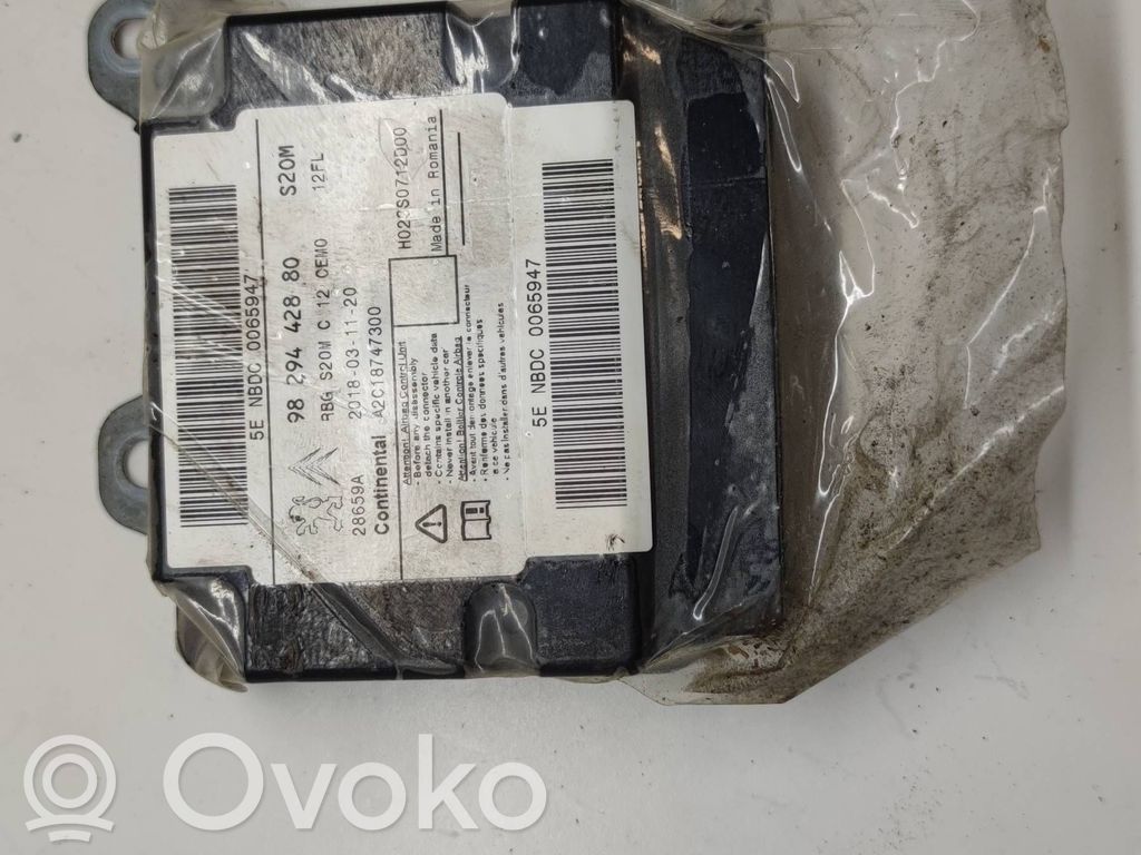Citroen C3 Airbag control unit/module 