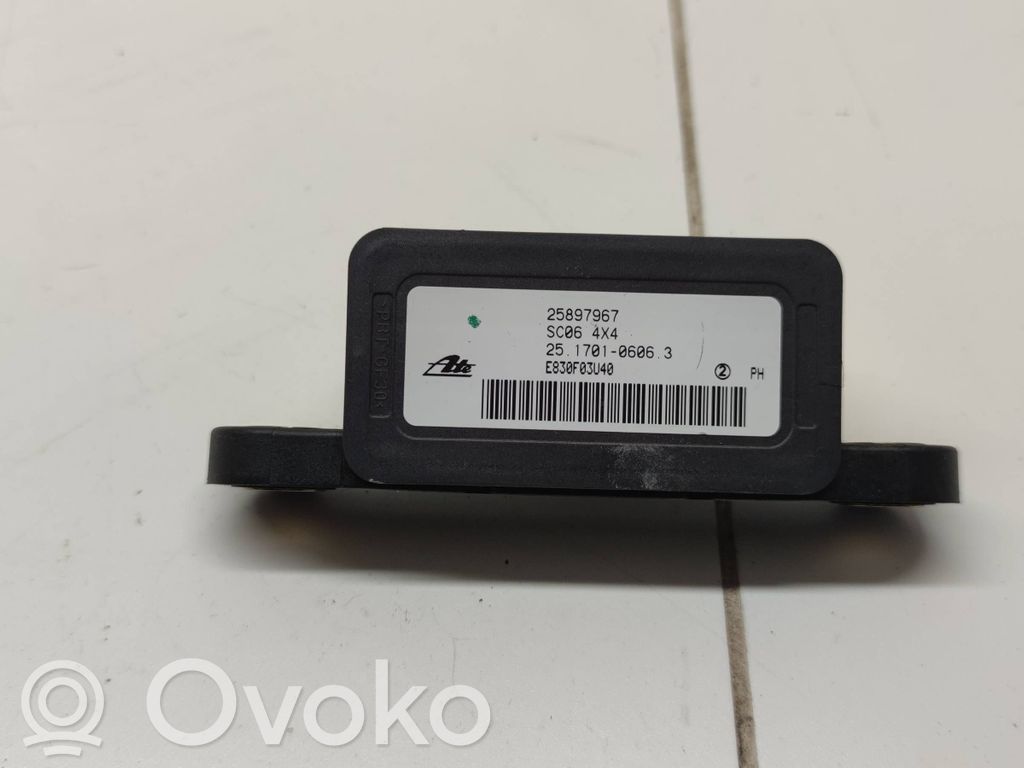 Chevrolet Captiva ESP acceleration yaw rate sensor 