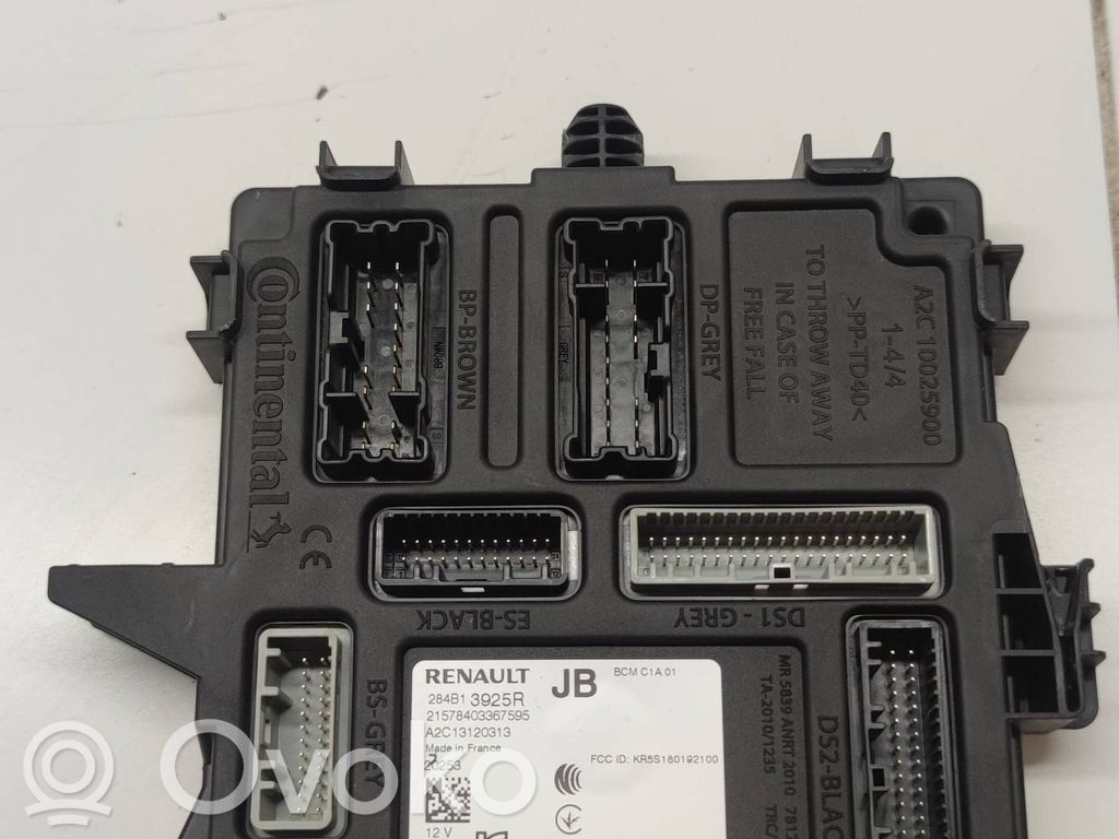 Autres unités de commande / modules   284B13925R,A2C13120313