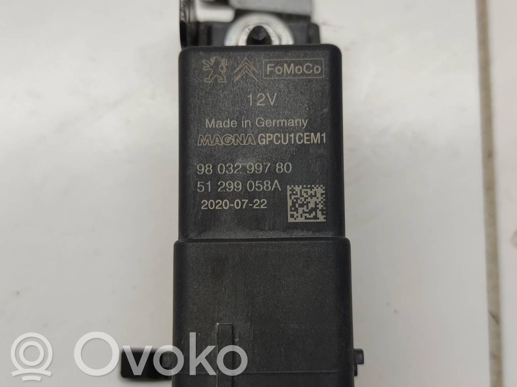 Peugeot Partner III Przekaźnik / Modul układu ogrzewania wstępnego 