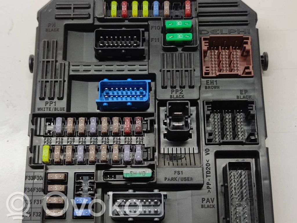 Peugeot Partner III Fuse box set 
