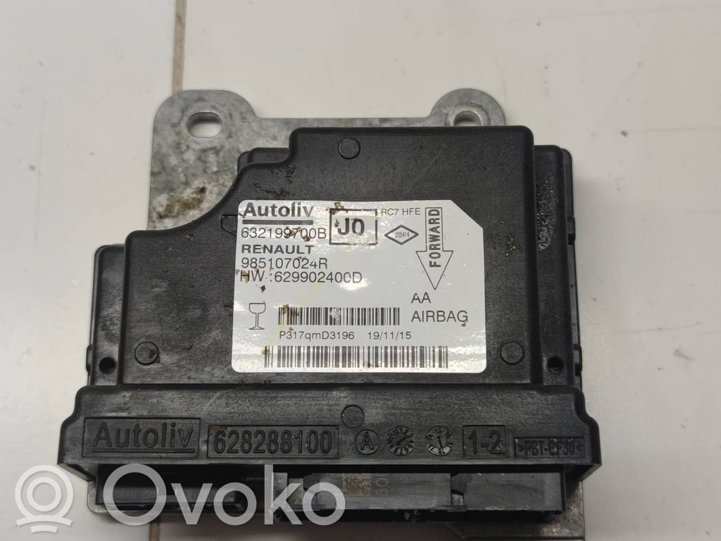 Renault Kadjar Airbag control unit/module 