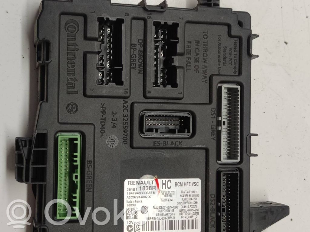 Renault Kadjar Other control units/modules 