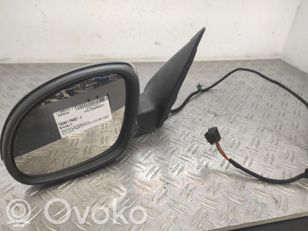 Volkswagen Tiguan Manualne lusterko boczne drzwi przednich 