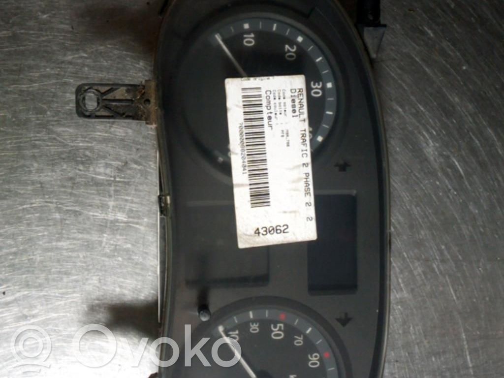 Renault Trafic II (X83) Vitezometru (grup de instrumente) 