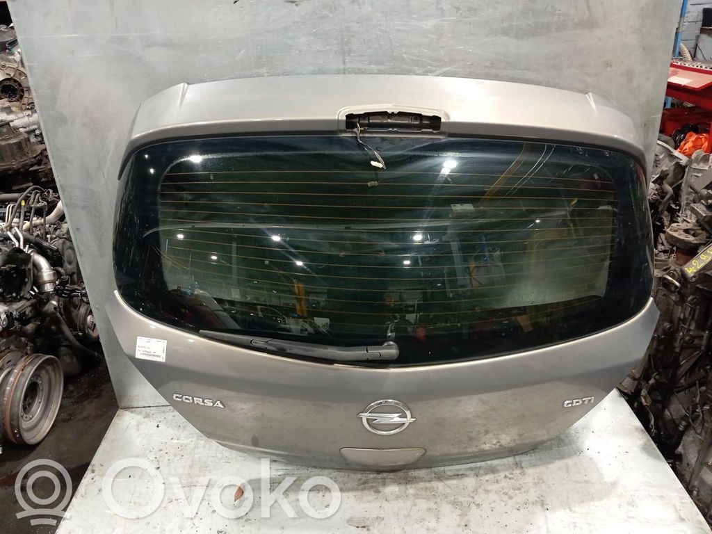 Opel Corsa D Puerta del maletero/compartimento de carga 