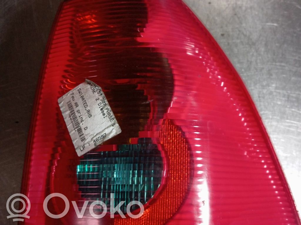 Peugeot 307 Lampă spate în caroserie 