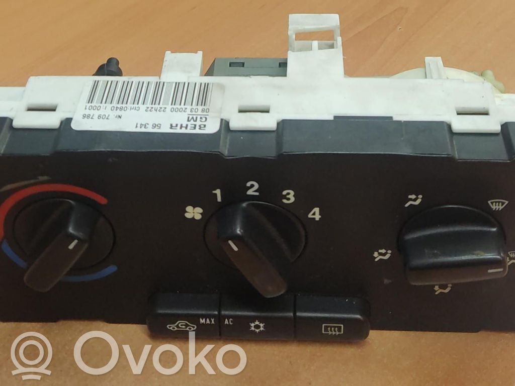 Opel Astra G Panel klimatyzacji / Ogrzewania 