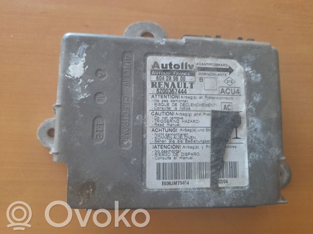 Unidad de control/módulo del Airbag   8200367444,200575