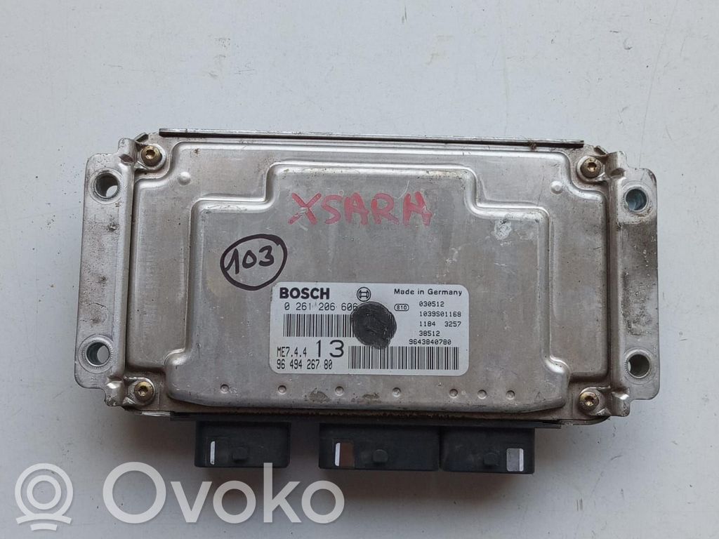 Citroen Xsara Sterownik / Moduł ECU 
