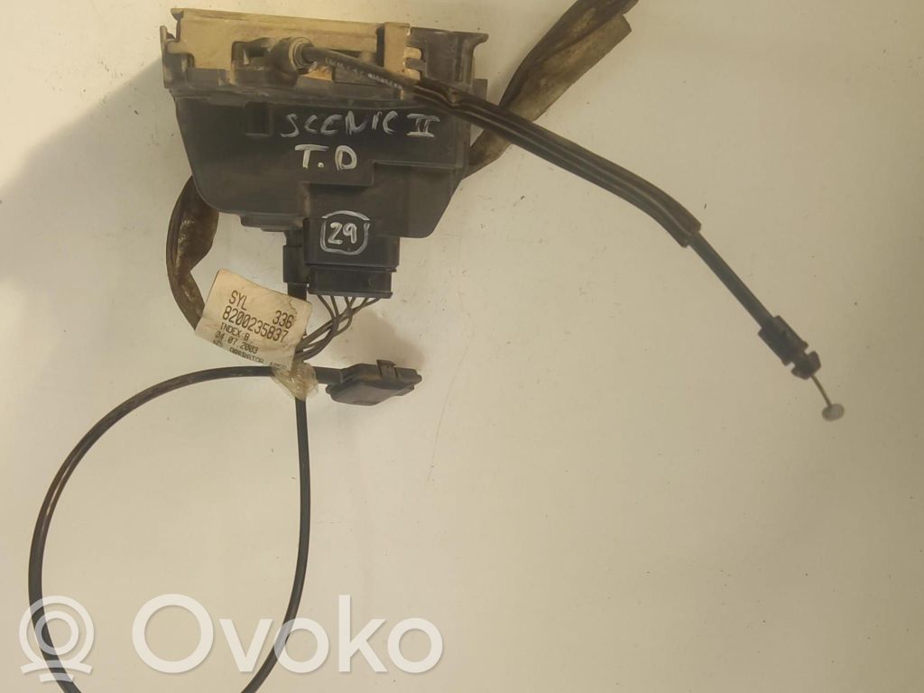 Renault Scenic I Zamek drzwi tylnych 
