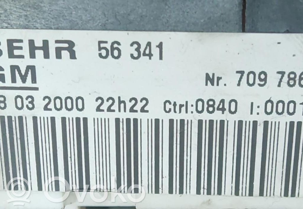 Opel Astra G Panel klimatyzacji / Ogrzewania 