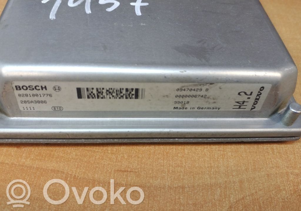 Engine control unit/module   0281001776,1928403488D