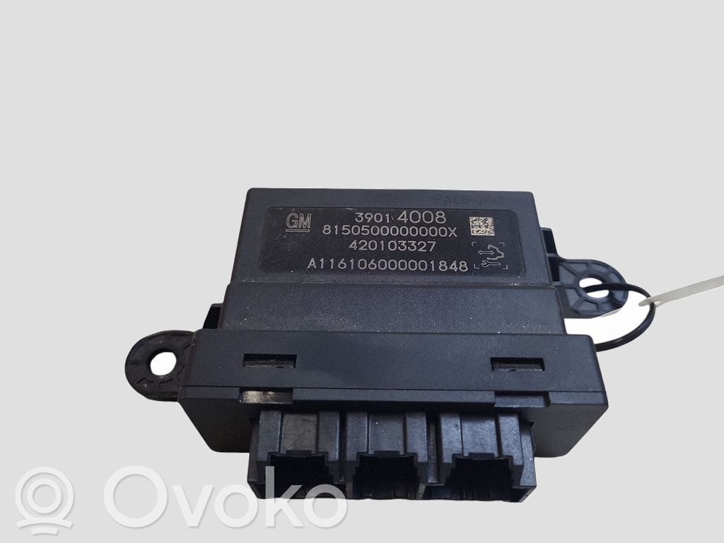 Opel Astra K Unitate/modul de comandă parcare PDC 