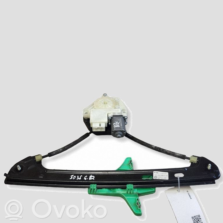 Volkswagen Golf VII Meccanismo di sollevamento del finestrino posteriore senza motorino 