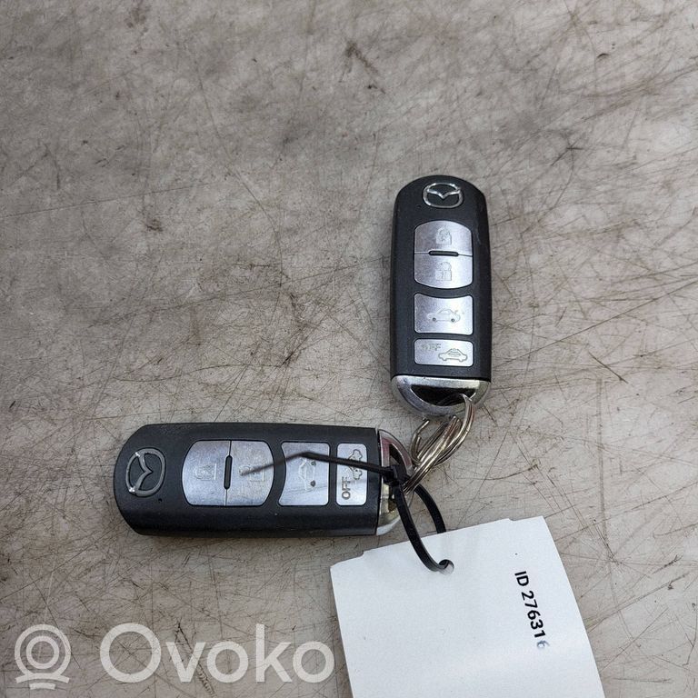 Mazda 6 Cheie/telecomandă contact