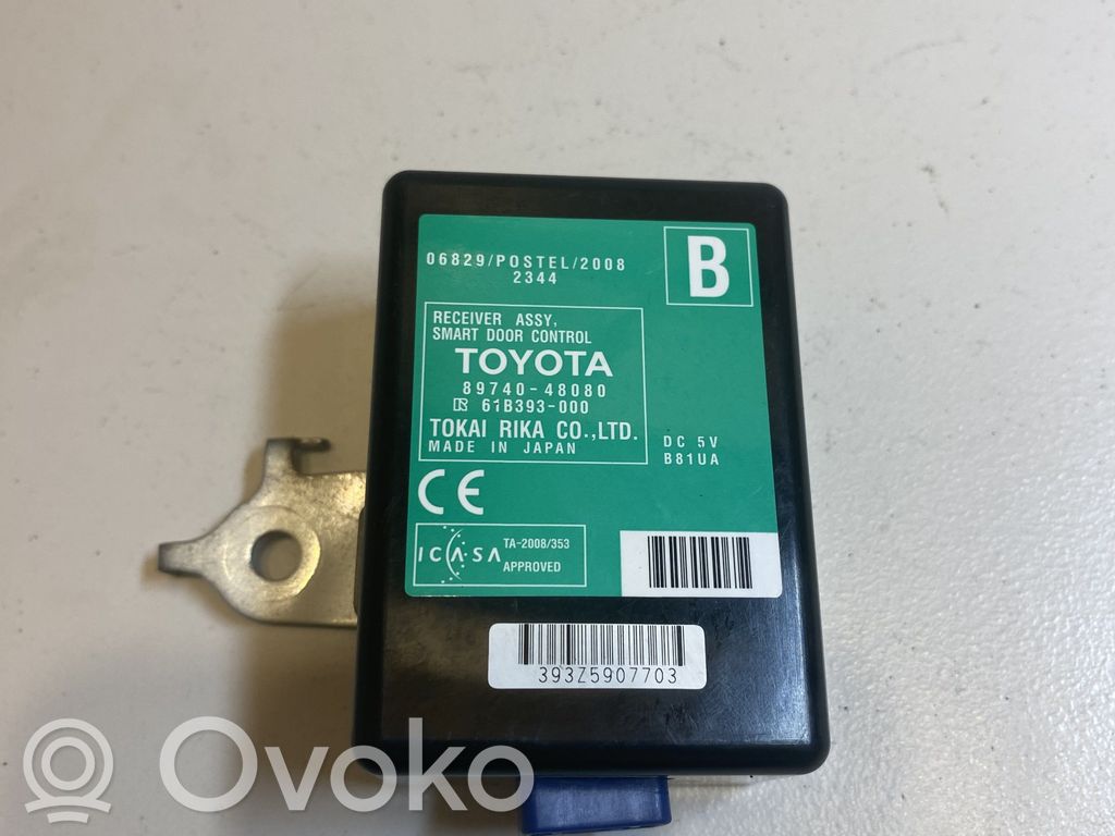 Lexus RX 450H Unité de commande module de porte 