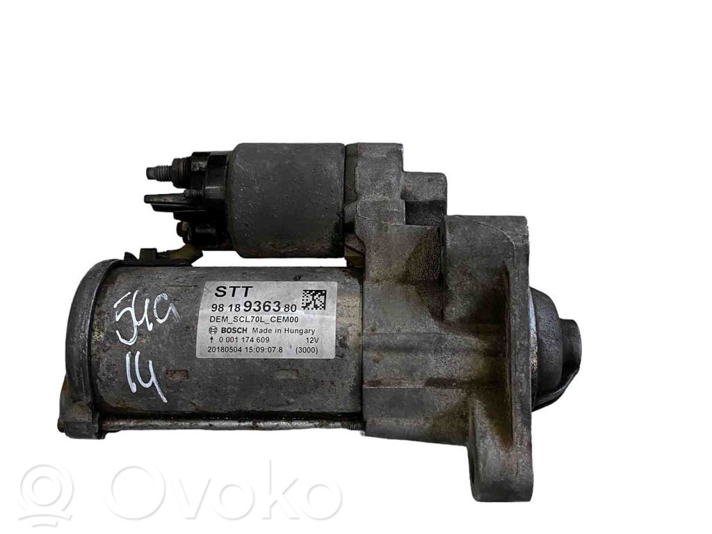 Peugeot Boxer Motor de arranque 