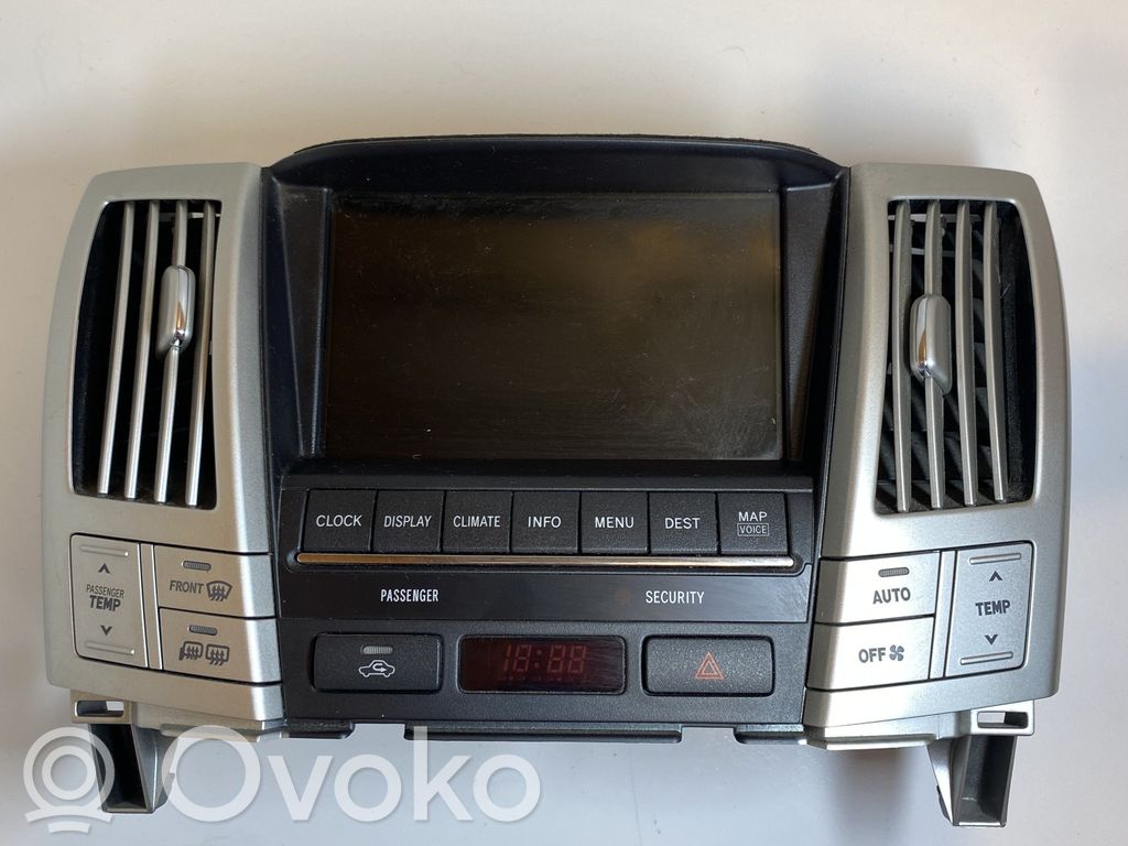 Lexus RX 450H Unité principale radio / CD / DVD / GPS 