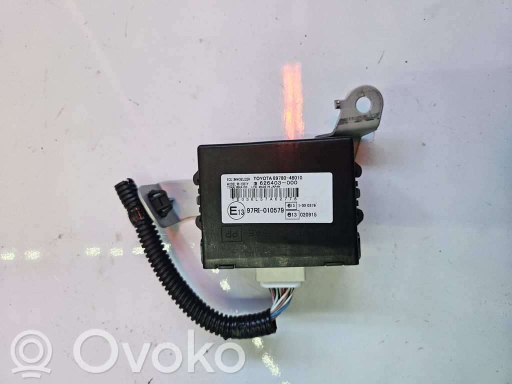 Immobilizer control unit/module   8978048010