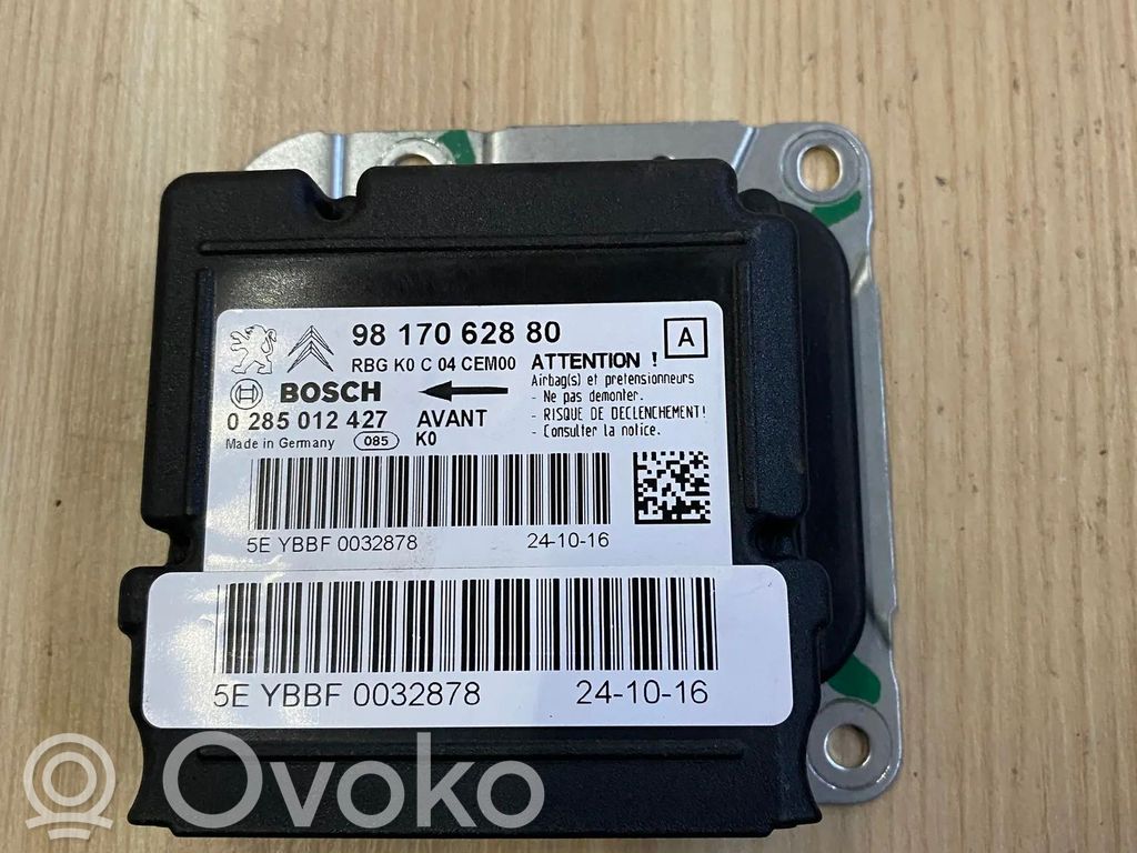 Peugeot Expert Airbag control unit/module 