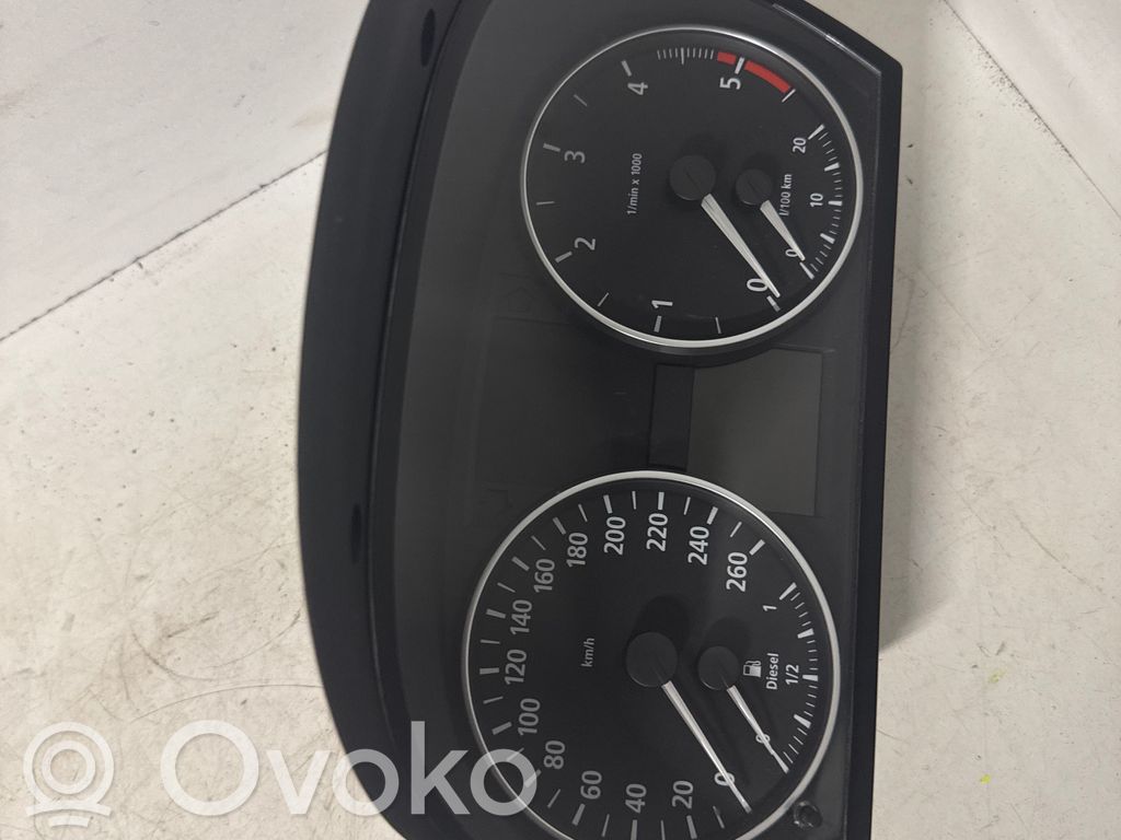 BMW 3 E90 E91 Speedometer (instrument cluster) 