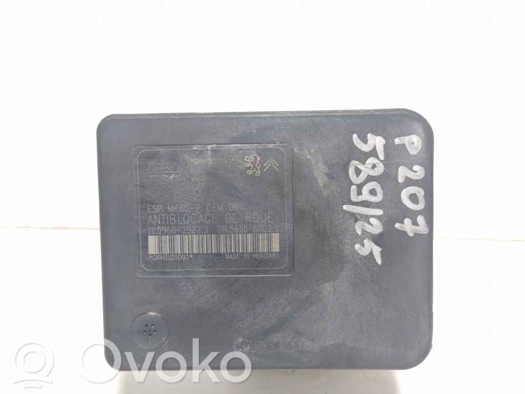 Peugeot 207 ABS Blokas 