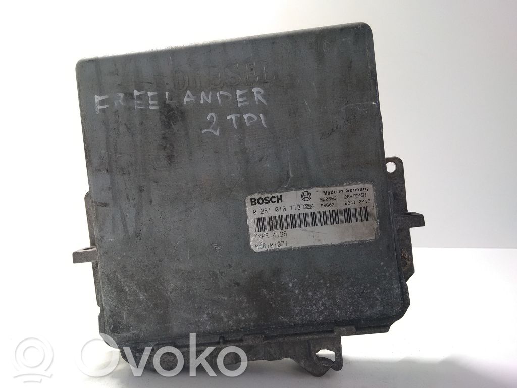 Land Rover Freelander Engine control unit/module 