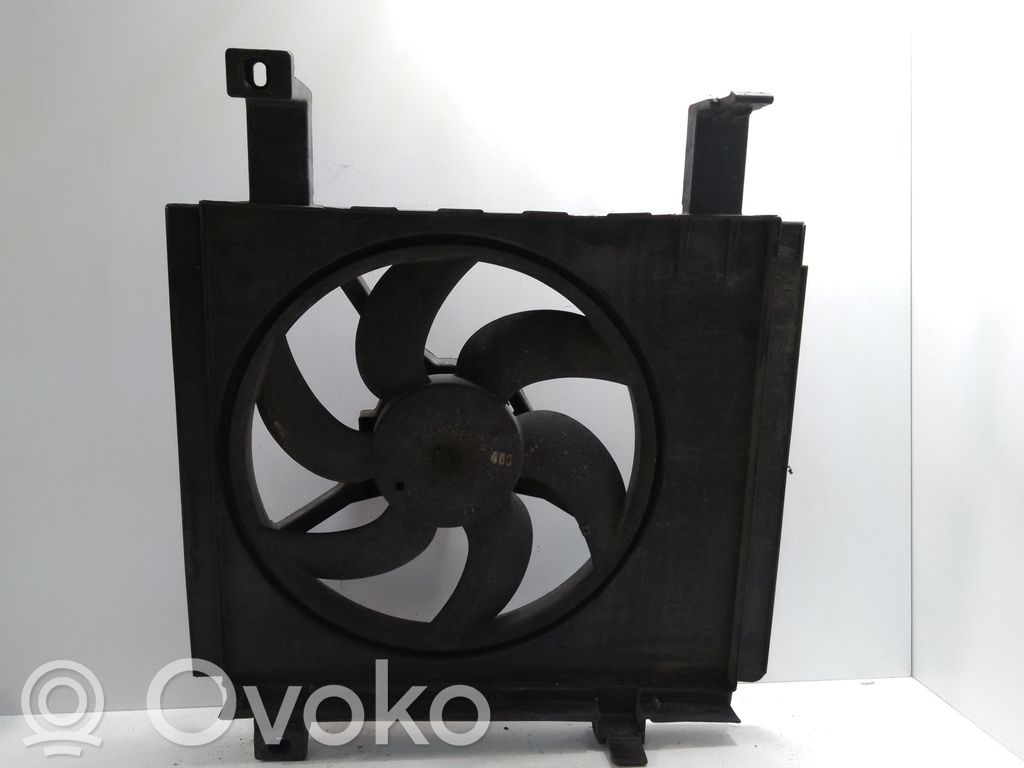Smart ForTwo I Elektrisks radiatoru ventilators 
