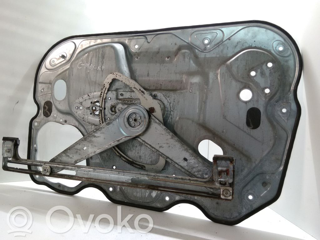 Ford Focus C-MAX Mechanizm podnoszenia szyby przedniej bez silnika 
