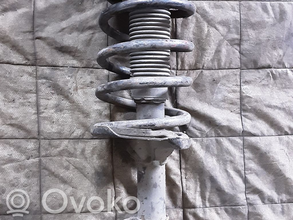 Front shock absorber with coil spring