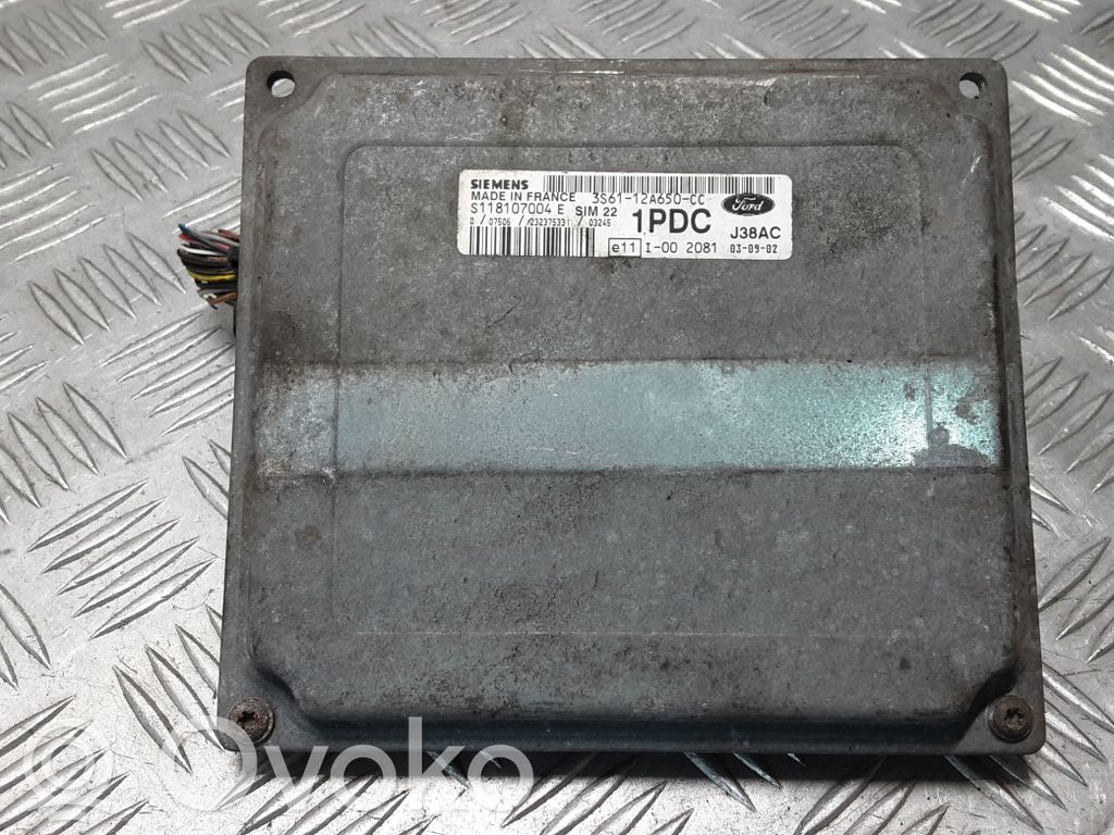 Ford Fiesta Engine control unit/module 