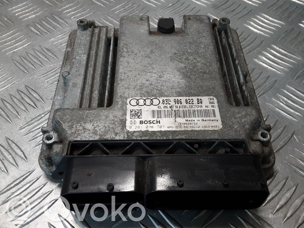 Audi A3 S3 A3 Sportback 8P Engine control unit/module 