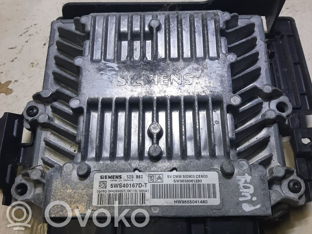 Peugeot 407 Engine control unit/module 