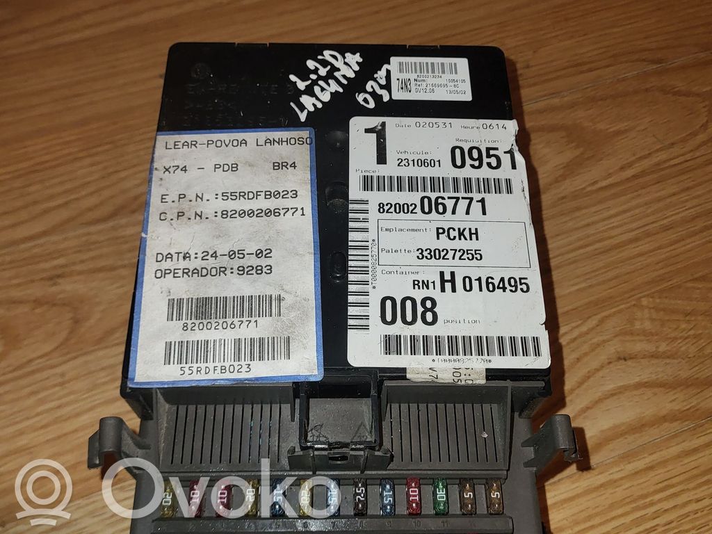 Renault Laguna II Fuse module 